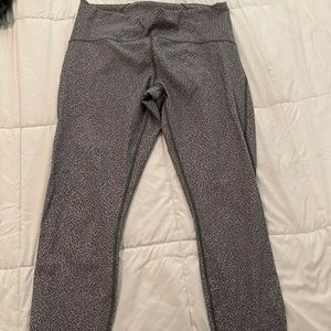 Lululemon mesh leg leggings